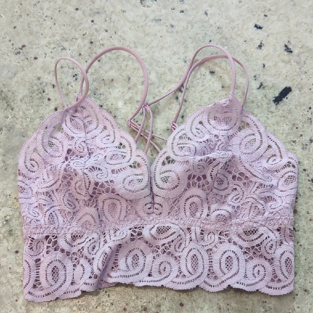 Lavender Lace Bralette